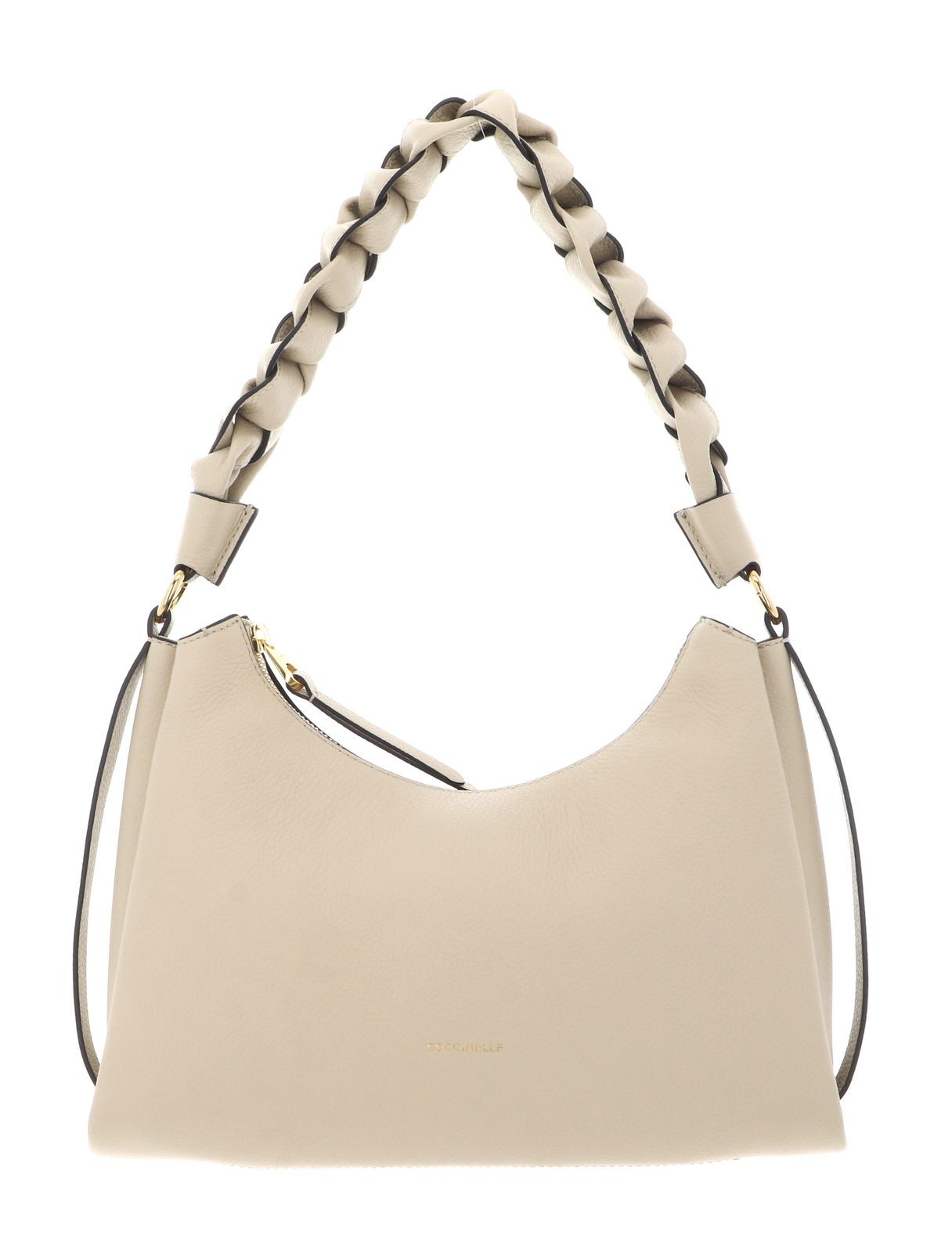 COCCINELLE Shoulder Bag M Sandshell / Seagrass