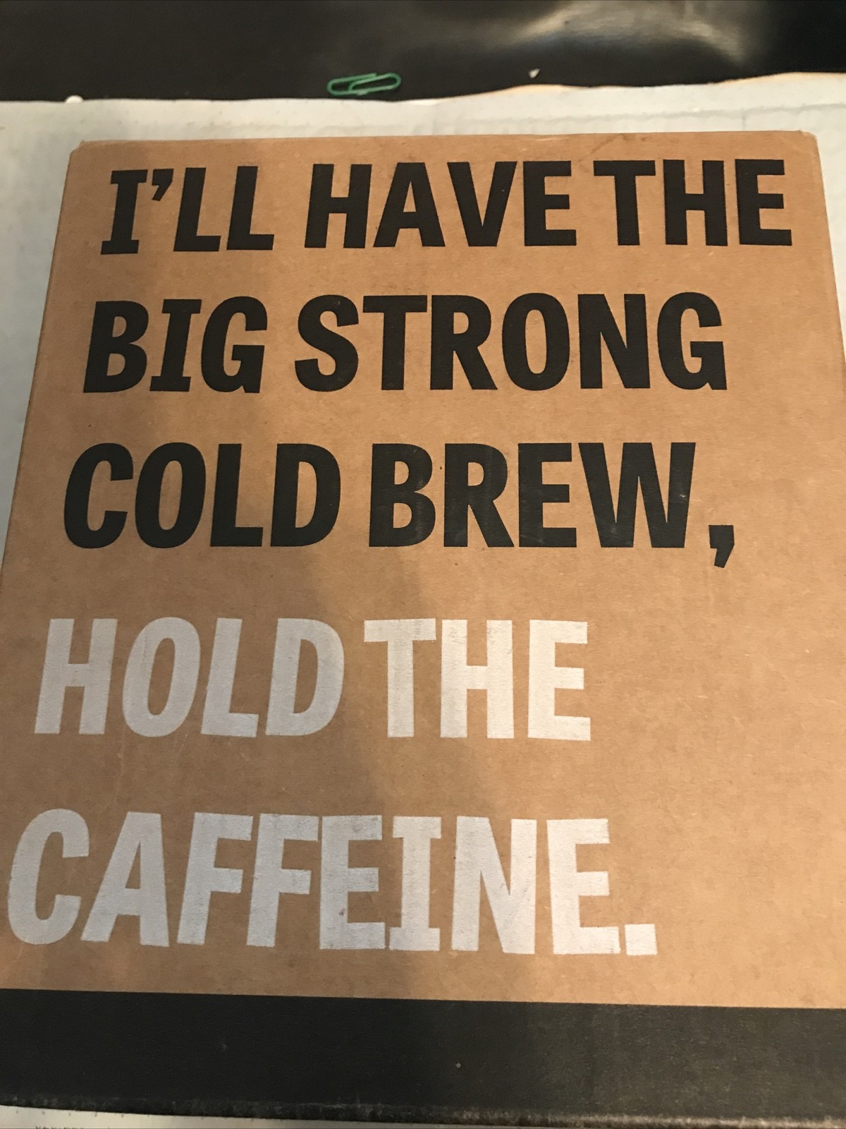 Wandering Bear Cold Brew Coffee on Tap, DECAF Straight Black, 96 fl oz