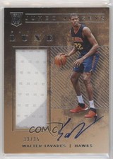 2015 Panini Luxe Rookie Jumbo Jersey 33/35 Edy Tavares Walter #RJ-WTV Auto 0b2