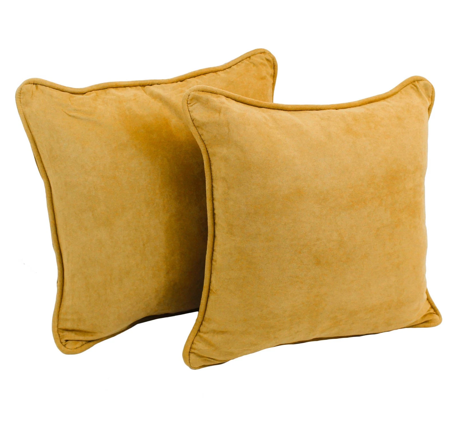 Blazing Needles Corded Microsuede Throw Pillow - Thumbnail 3