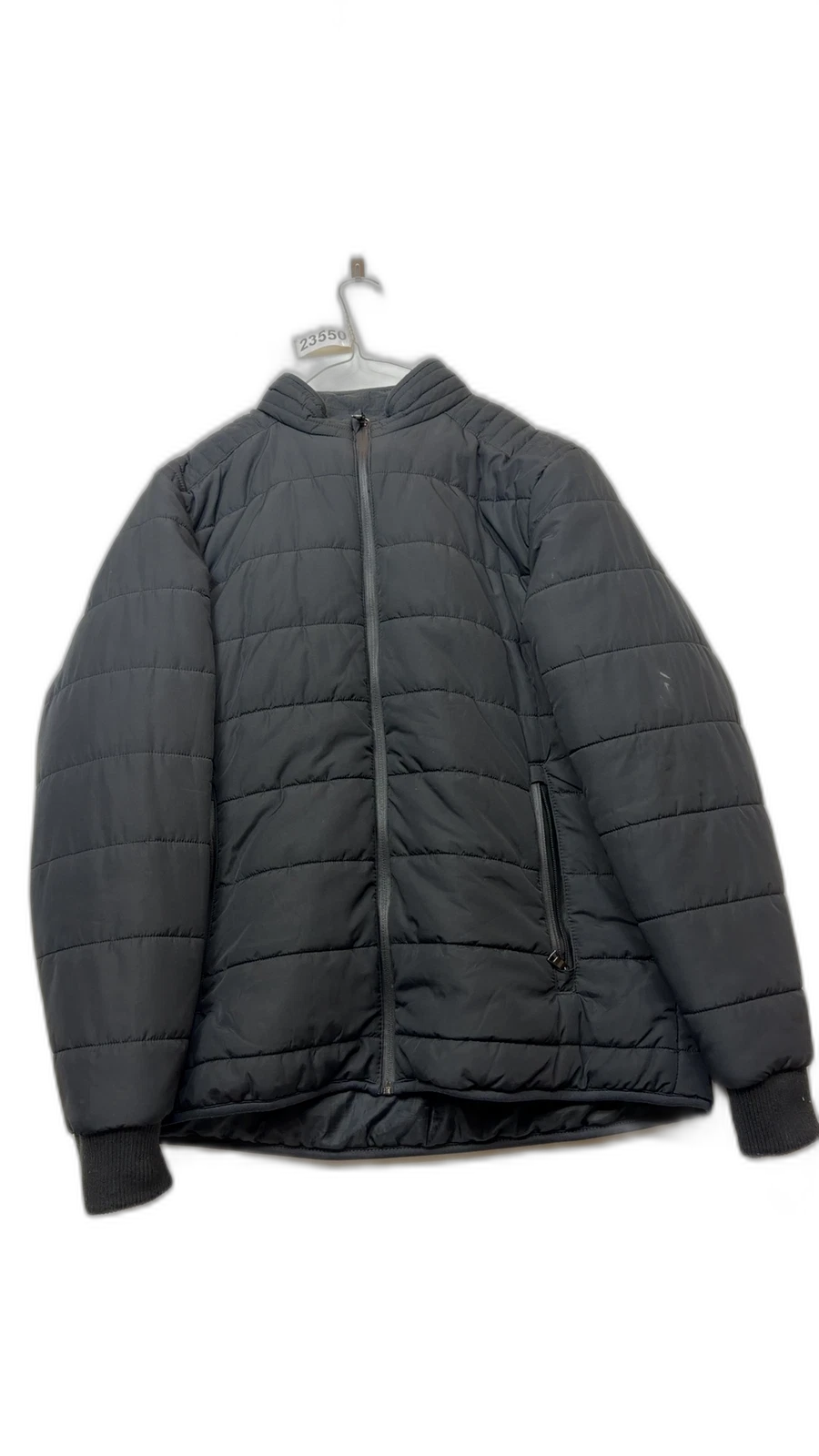 Marks & Spencer Black Polyester Puffer Jacket size M Mens Casual Classic