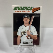 2026 Topps Heritage Zack Gelof Chrome Athletics