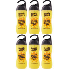 FRESH START TEA TREE & LEMON SHOWER GEL 400ML - Pack of 6 4.08 per litre
