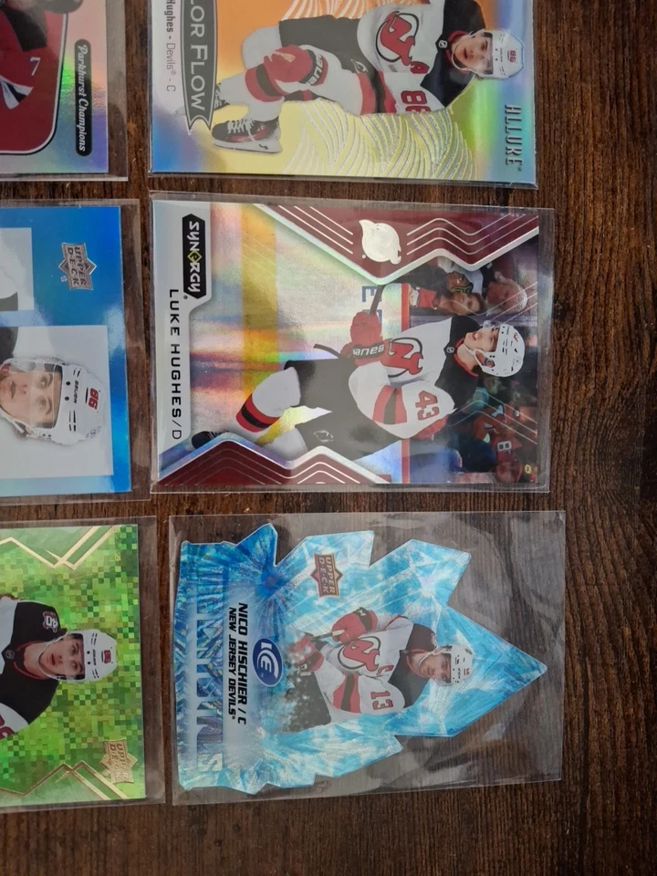 New Jersey Devils Lot Of 8 Cards As Pictured **Combine Ship ** - Image 3 of 4