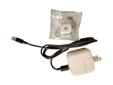 iPhone Wall Charging Bundle - USB Brick, 4ft Lightning Cable Type C Adapter