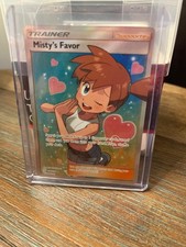 Pokémon Misty's Favor Full Art Ultra Rare Holo Unified Minds 2019 235/236 on eBay