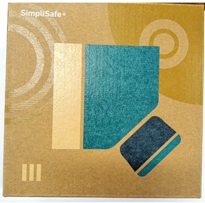 SimpliSafe Wireless Outdoor 1080P Camera White CMOB1 Brand New