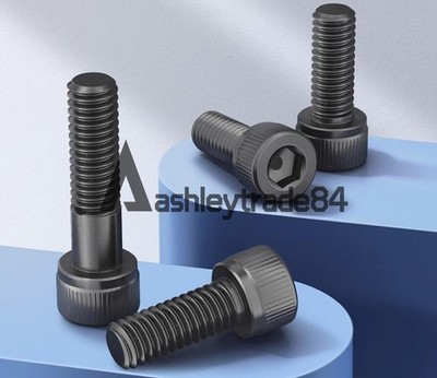 20-50PCS bolts 12.9 grade screw cup head hexagon socket stud Threaded bolt 8 *lm