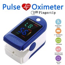 Finger Tip Pulse Oximeter Meter SpO2 Oxygen Saturation rate Heart Blood Monitor