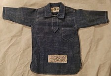 Vintage 1930's United Garment Workers Shirt Salesman Sample Doll Size Green Hood