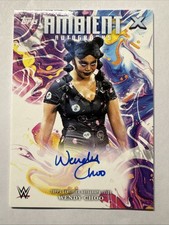 2025 Topps Exalted WWE Wendy Choo Ambient Autographs Auto