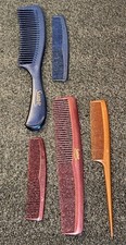 Vintage Suave Comb Set Lot Of 5 Nice