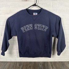 Vintage Penn State Nittany Lions Crewneck Sweatshirt Mens Large Blue Embroidered