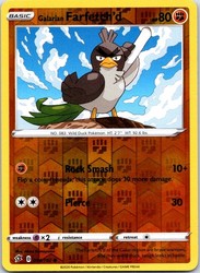Galarian Farfetch'd 094/192 Rebel Clash Reverse Holo