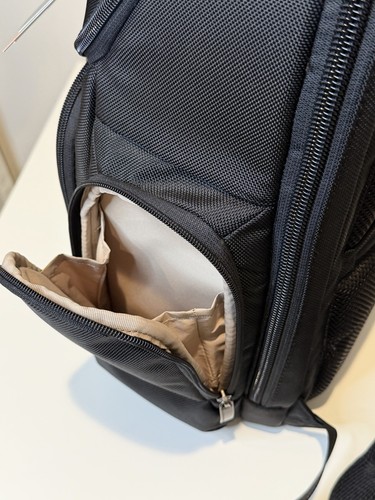 NWT -Briggs & Riley - Medium Wide mouth Backpack - KK527-4 - Black. 17x14.5x8 in - Zdjęcie 15 z 17