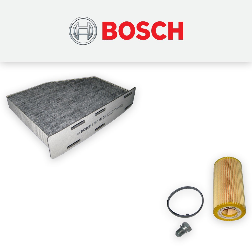 SERVICE KIT for AUDI TT (8J) 2.0 TFSI BPY BWA OIL CABIN FILTERS (2006-2010)