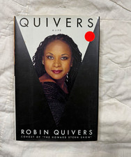 Signed Robin Quivers Quivers: A Life 1995 Hardcover w/ Dust Jacket
