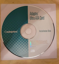 Adaptec Ultra ATA Card Installation Disc CD-ROM Software from 2004 p/n 2128400