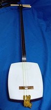 Hosozao Shamisen Japanese Traditional Musical Instrument 1921 Maintained 