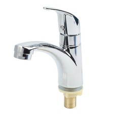 High Quality Chrome Bathroom Basin Faucet with Single Handle Water Control