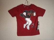 NFL Boys Red Tampa Bay Buccaneers Red T-Shirts - Size 2T/2