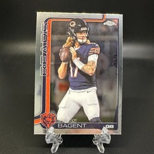 2025 Topps Chrome Football Tyson Bagent #54 Bears