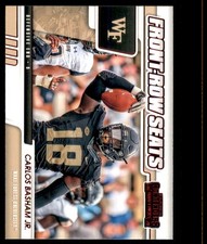2021 Panini Contenders Draft Picks Front Row Seats Red #35 Carlos Boogie Basham