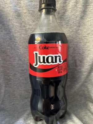 Share a Coke with Juan 2025 Personalized Gift Coca~Cola Bottle