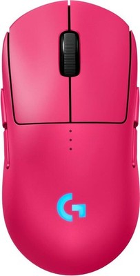 Logitech PRO 2 LIGHTSPEED Wireless Gaming-Maus, Funkmaus, 8 Tasten, Pink