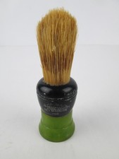 VTG Badger Bristle 200 Ever-Ready Shaving Brush SET-IN-RUBBER Bakelite Green