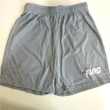 NFL Youth FLAG Core Shorts Silver Grey Small