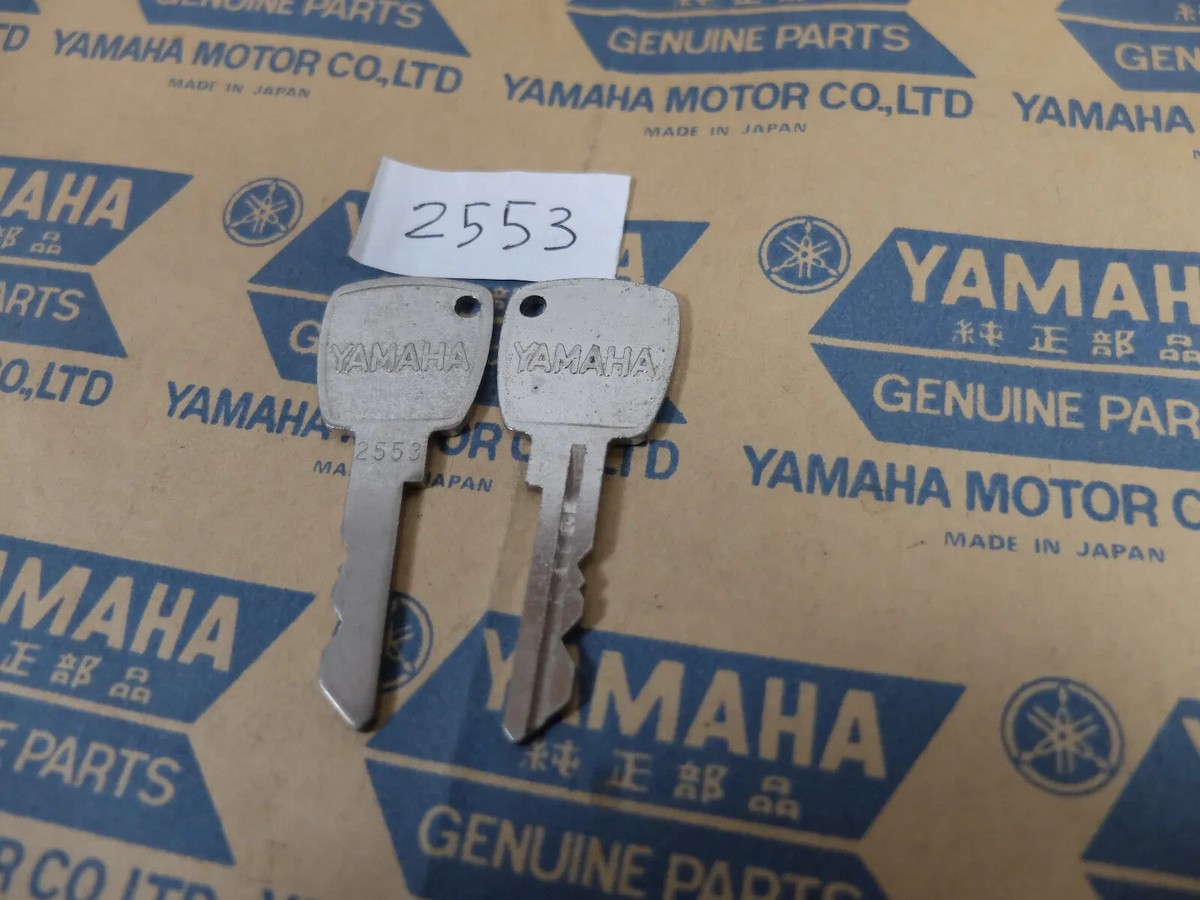 OEM Yamaha Motorcycle Old Classic Key Precut Antique Vintage