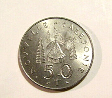 New Caledonia 1967 50 Francs unc Coin