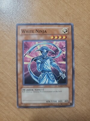 1996 Yugioh! White Ninja (TLM-EN025) - 1ST EDITION- NM-MT | eBay