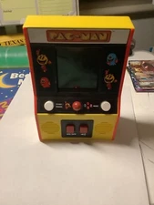 Basic Fun Pac-Man Arcade Classics Mini Handheld Game Portable Fun Retro Tested