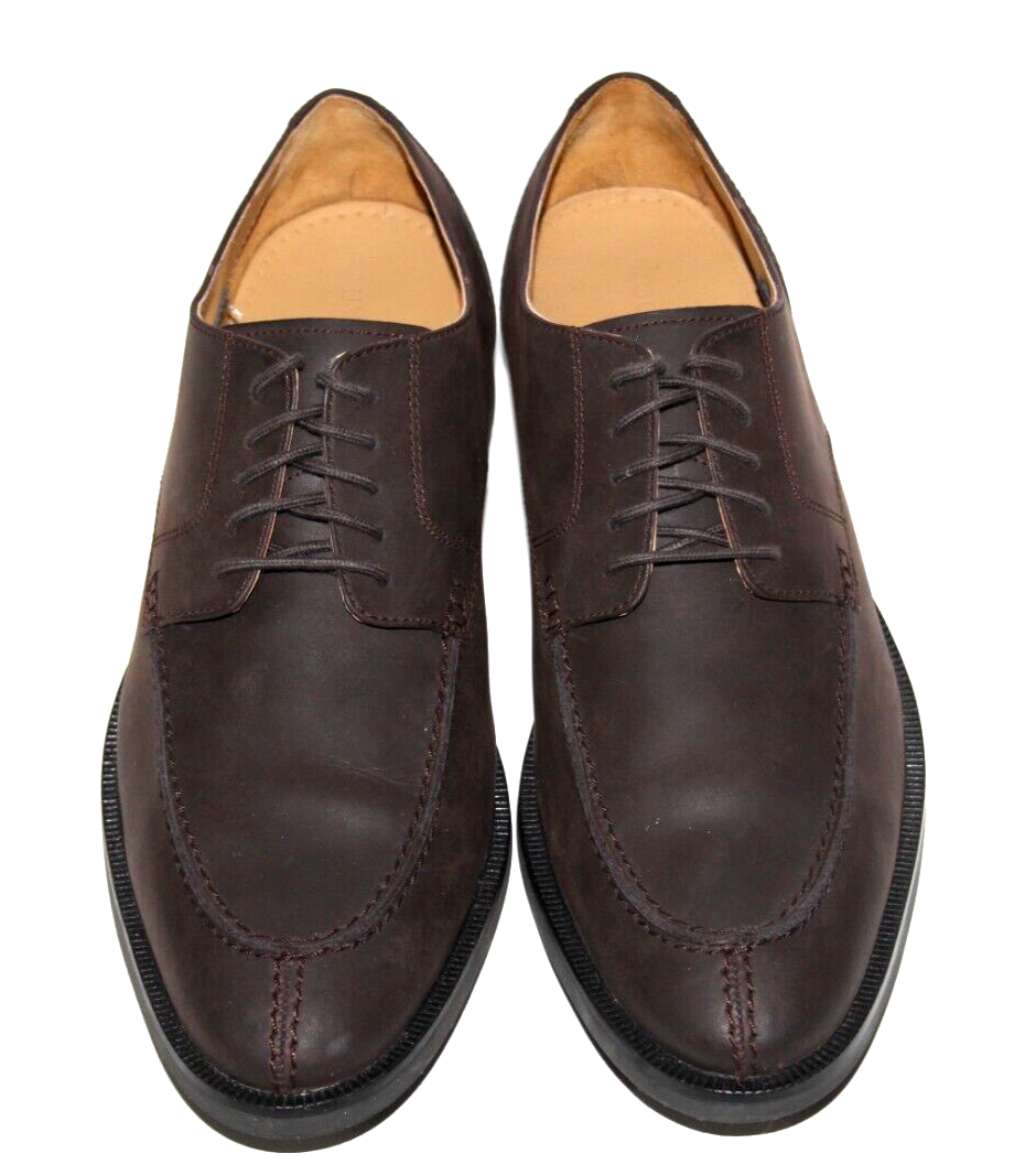 SAOLA Scarpe eleganti uomo COLE HAAN pelle marrone C12825 impermeabili taglia 10 M