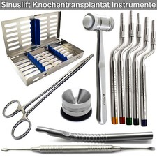 Implant dentystyczny Przeszczep kości Chirurgia Skrobak do kości Uchwyt na igłę Osteotom