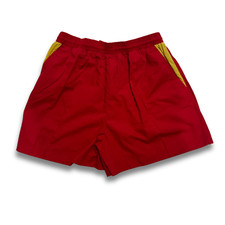 Baywatch Hasselhoff rot gelb Shorts Kostüm Rettungsschwimmer Uniform Taschen
