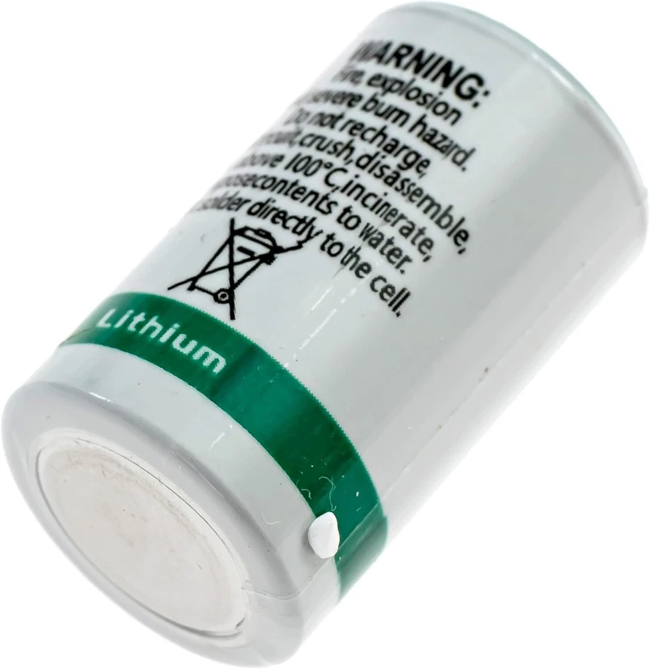 (10 УПАКОВОК) Saft LS-14250 1/2 AA 3,6 В литиевый (неперезаряжаемый) - Изображение 3 из 4