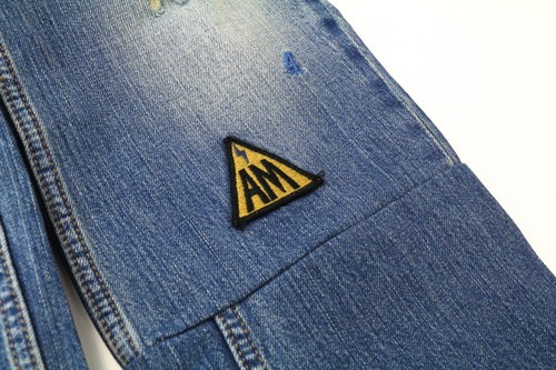 SCOTCH & SODA Fleet Mens Jeans W33/L34 Blue XXX Lot.22 Distressed Anti Fitted - Picture 11 of 14