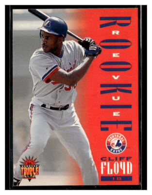 1994 Triple Play #289 Cliff Floyd Rookie RC | eBay