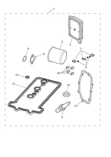 Triumph Tiger Sport / Trident 660 Service Kit - T3990208