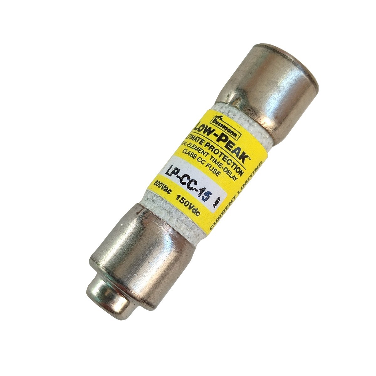 10Pcs New Bussmann LPCC15, 15 Amp Fuses Low Peak Class CC Box of Ten