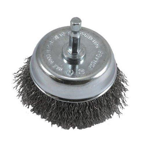 Forney 72733 2-1/2 In Dia Coarse Crimped Wire Wheel Brush At - View #8