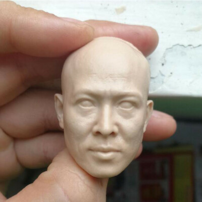 Blank Hot 1/6 Scale The Grandmaster Huang Feihong  Jet Li Head Sculpt Unpainted