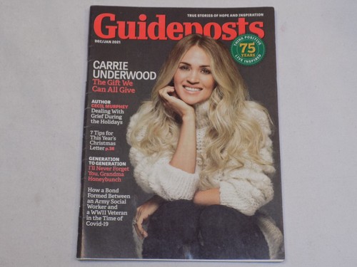 Guideposts Magazine Carrie Underwood Cecil Murphey Grief December 2020 January