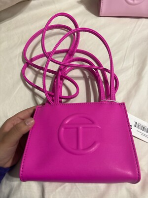 Telfar Azalea TF-012-AZLA-S Small Shopping Bag - Pink 810064881879