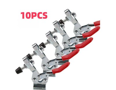10X Toggle Clamp GH-201B 227Kg/60Lbs Quick Release Werkzeug Horizontale Klemme