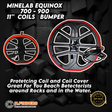 Minelab Equinox 700 - 900 - 11'' Coil Bumper Great for you beach detectorists