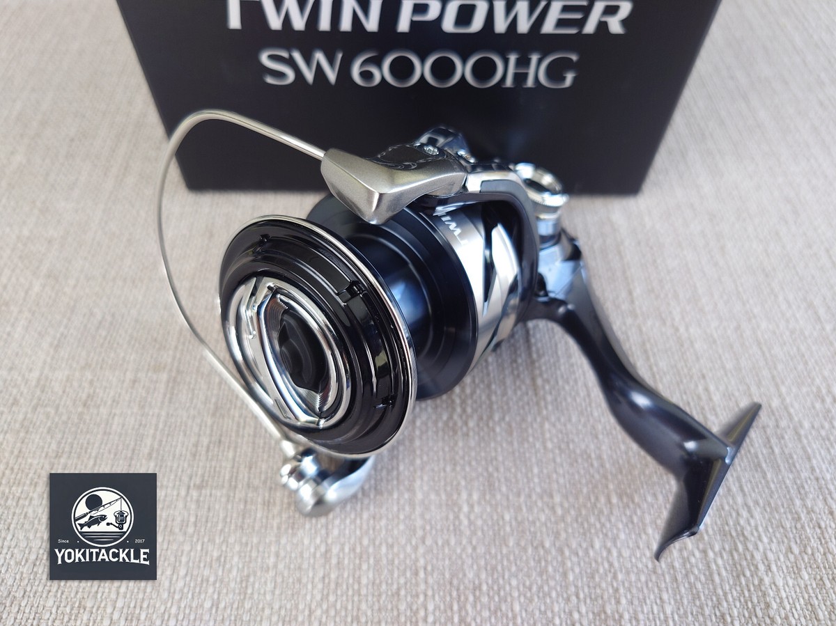 Shimano 21 TWIN POWER SW 6000HG Spinning Reel -Watch Product Video